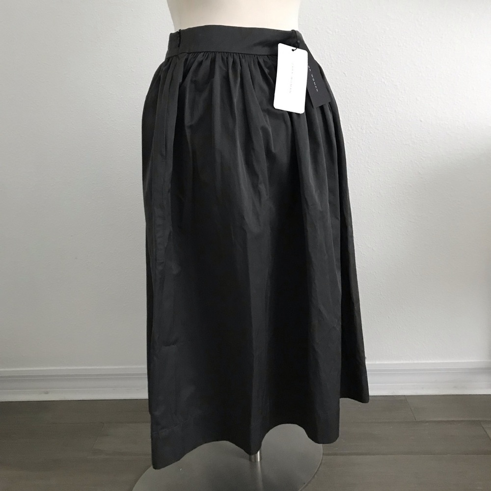 Zara Midi charcoal Skirt
